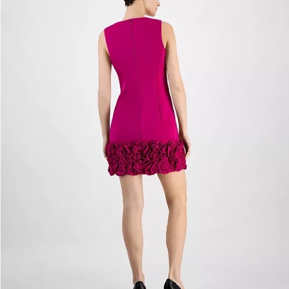 Donna Ricco Ruffle-Hem Sheath Dress - Picture 2 of 7